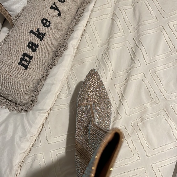 Rhinestone booties - Picture 2 of 2